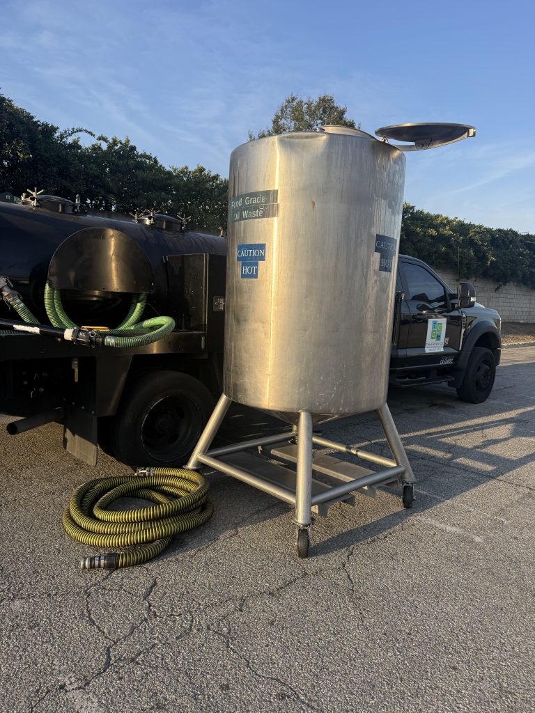 Restaurant oil pickup service in Long Beach